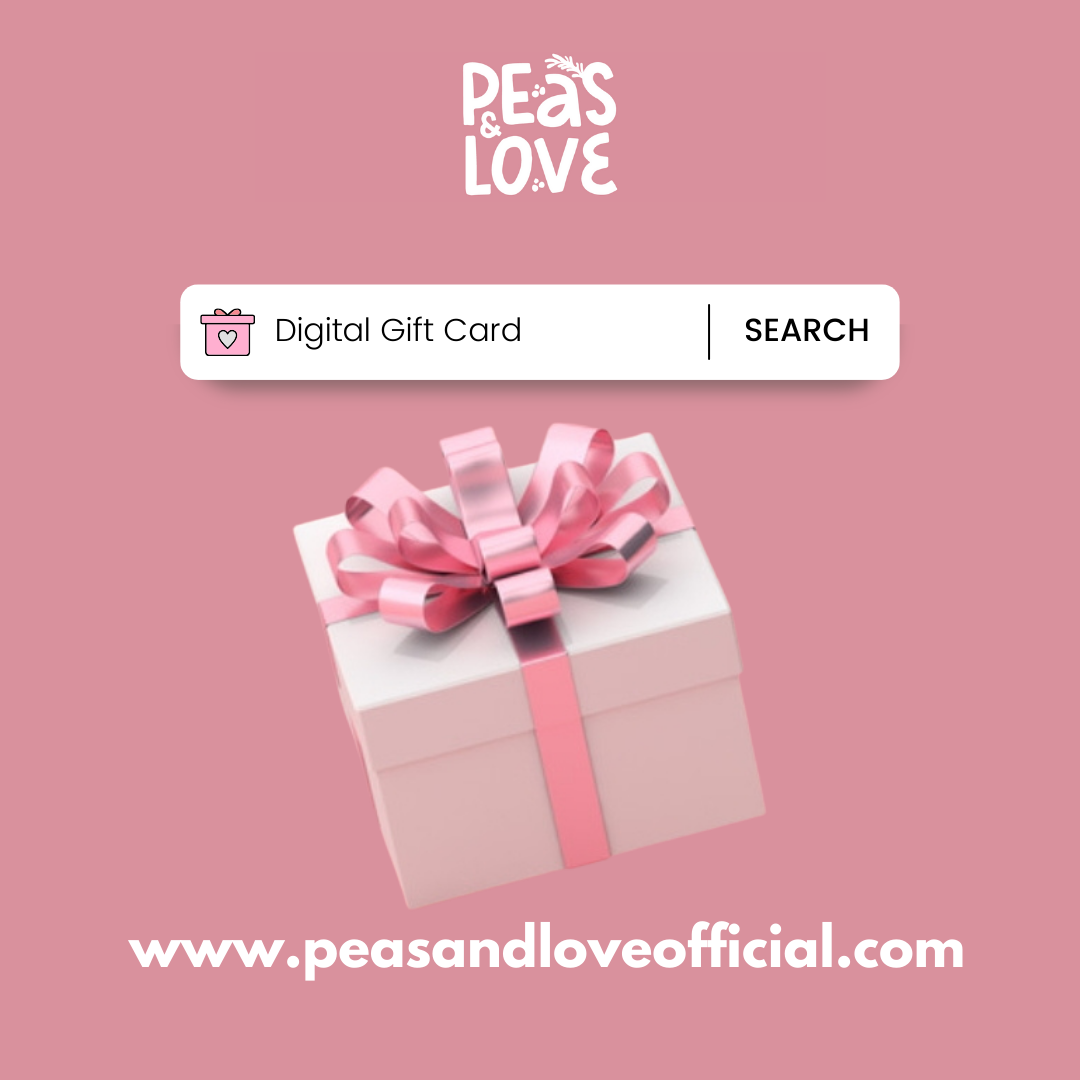 Digital Gift Card - Peas and Love