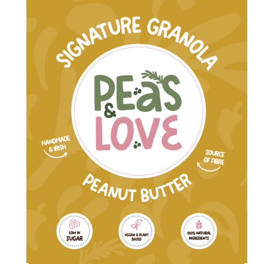 Peanut Butter Granola - Peas and Love