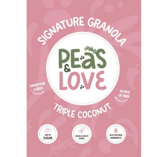 Triple Coconut Granola - Peas and Love