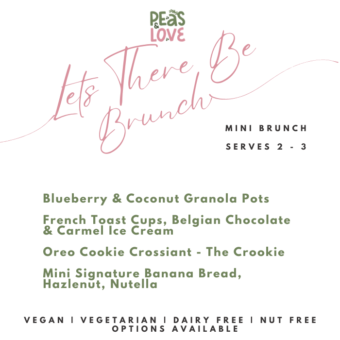 Mini Brunch Platter | French Toast Cups | Serves 2-3 | Let There Be Brunch - Peas and Love