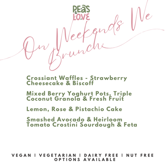 Brunch Platter | Waffles | Serves 6  | On Weekends We Brunch - Peas and Love