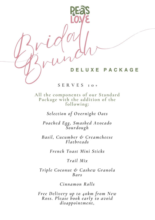Bridal Brunch - Deluxe Package