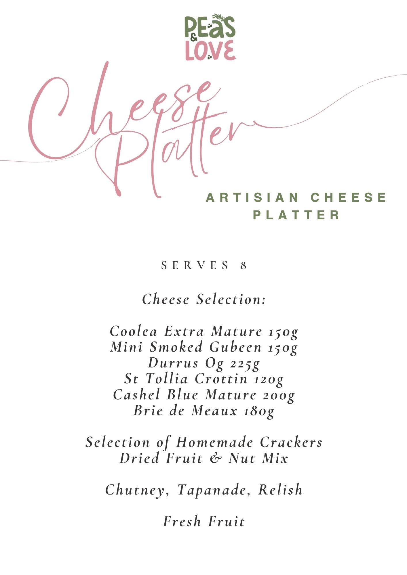 Cheese & Antipasto Platter